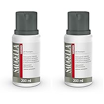Saugella Uomo, Detergente Intimo e Corpo Rivitalizzante, Antiodore, Con Estratti di Elicriso e Chiodi di Garofano per un Uso Quotidiano nel Rispetto del pH Fisiologico, 200 ml (Confezione da 2)
