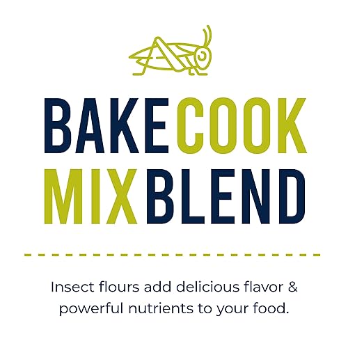 Miniatura 2 de Entomo Farms Cricket Powder 454g 16 oz Bolsa  Harina de Cricket Canadiense pura  Proteína completa  Alimentos integrales grillos 100 molidos sin