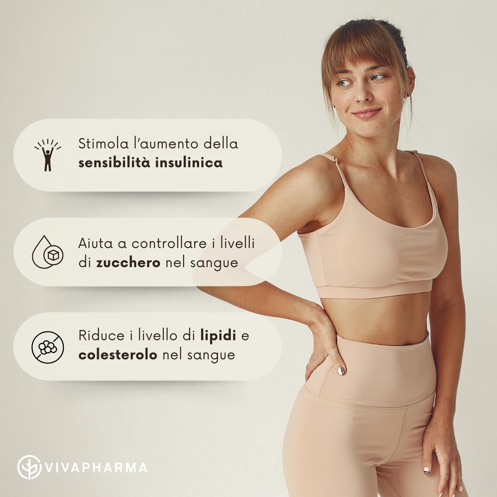 VIVAPHARMA Berberina - 90 cps Alto Dosaggio 500 mg - Favorisce Regolare Funzione Epatica e Cardiovascolare - Berberina hcl 500 mg