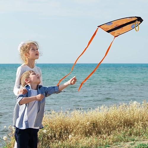 Vista 6 de 3 Pcs Mini Slingshot Kites - Thumb Ejection Kite Beach Toys Gift for Kids Teens Age 4-18 Years Old Easy to Fly Waterproof Stringless Beach Kite