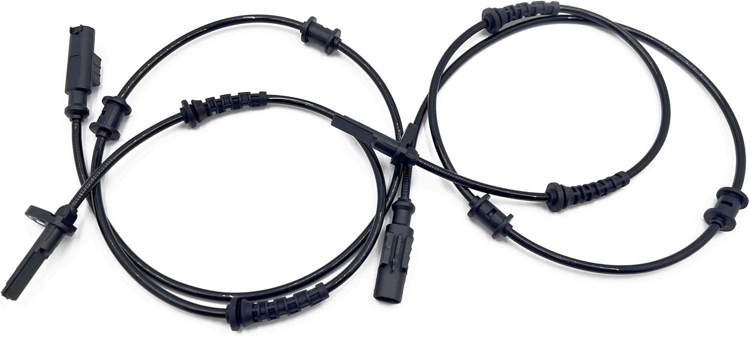 2Pcs Rear Left and Right ABS Wheel Speed Sensor Compatible with Ram 2014-2019 ProMaster 1500 2500 3500 L4 V6 3.0L 3.6L Replaces 51960588 68199238AA 0265009699 68199238AB ALS2822 5S13963
