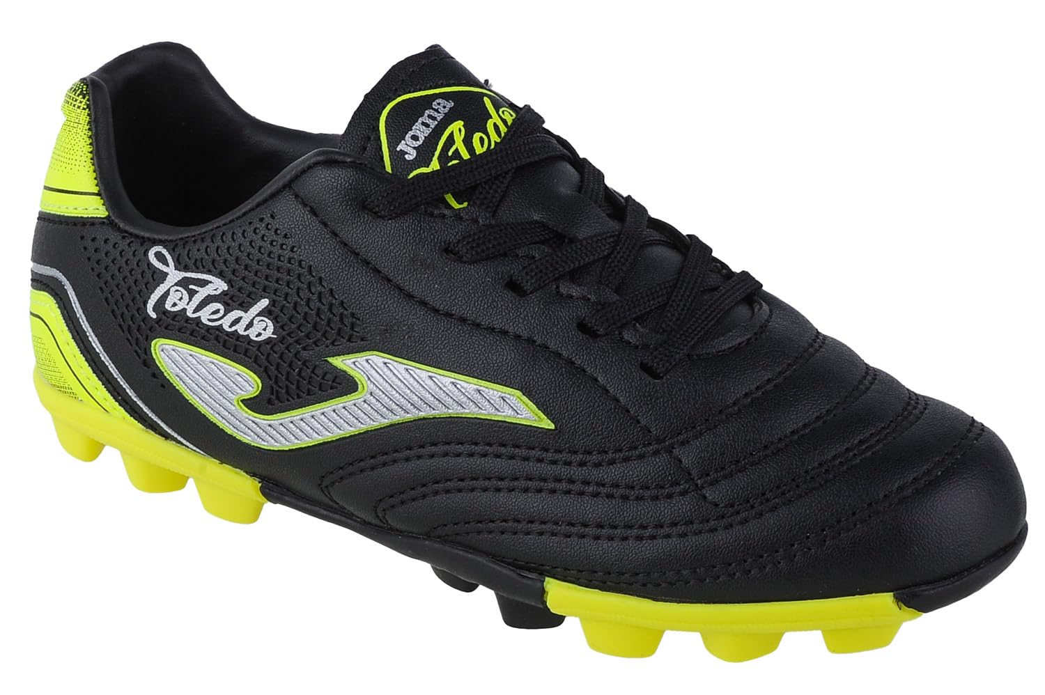 Joma Toledo Jr 2201 HG TOJW2201HG, for Boy, Black/Neon Green, 12C US