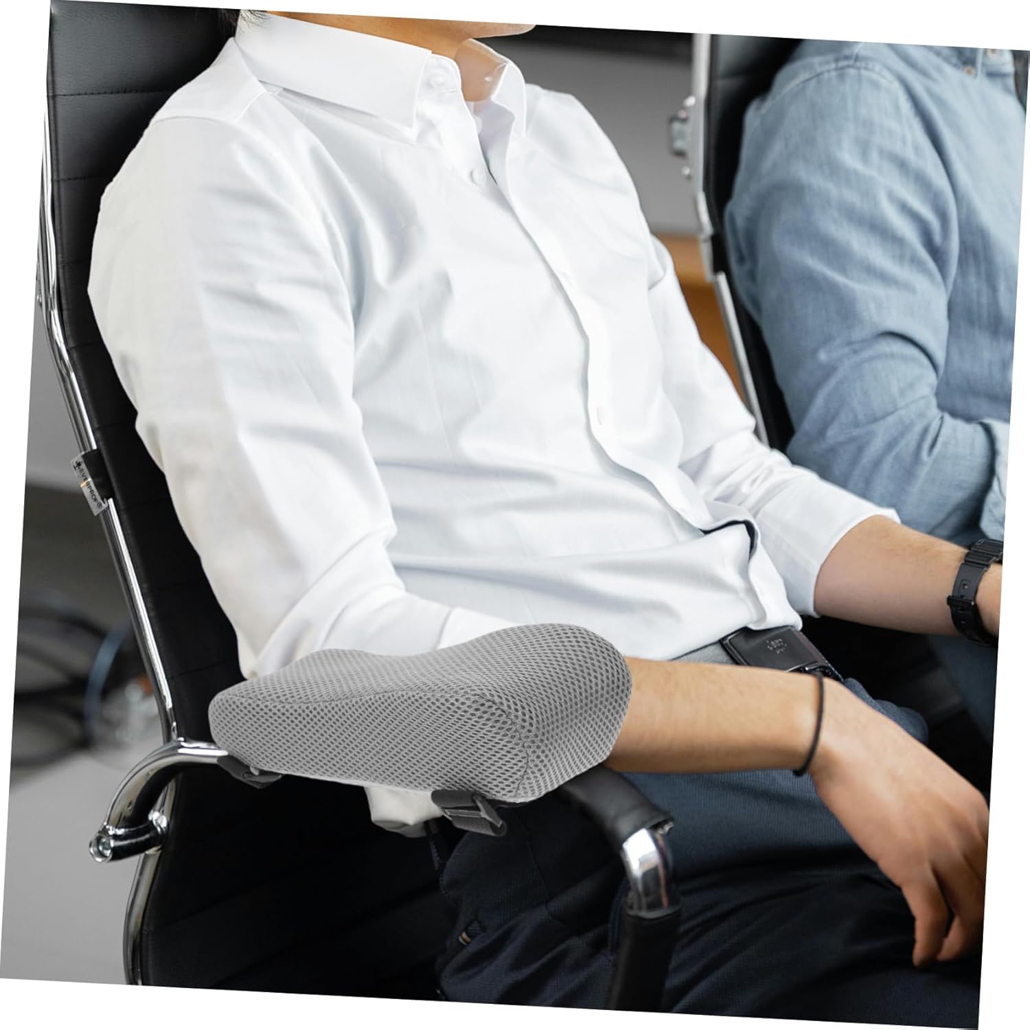 Comfortable Memory Foam Armrest Pads for Office Chairs and Wheelchairs Ergonomic Elbow Cushions for Enhanced Support for Gaming and Prolonged Use