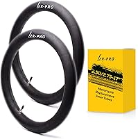 Vista 1 de Paquete de 2 tubos interiores de motocicleta de 2.50/2.75-17 pulgadas (70/100-17), compatibles con Honda, Coolster, TaoTao, 110cc, 125cc y 140cc