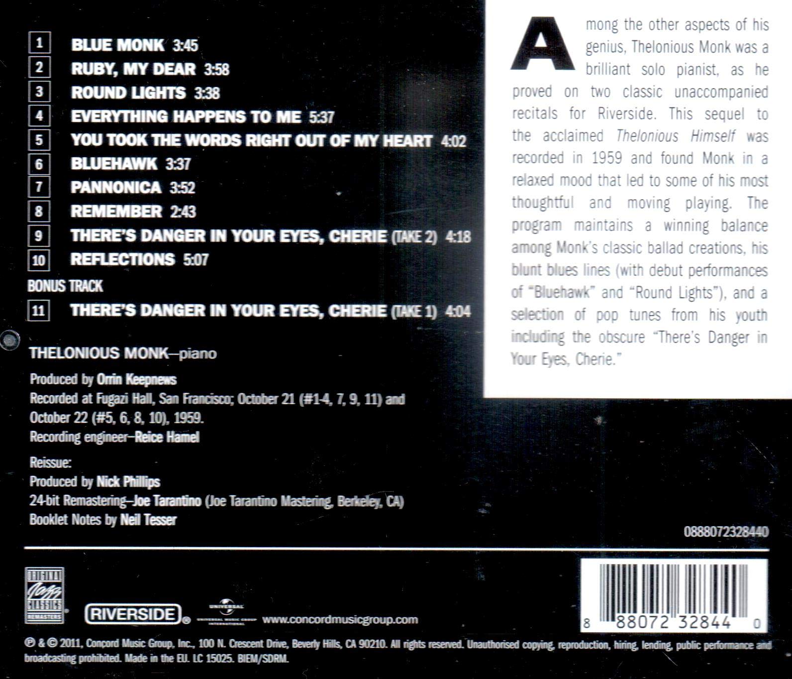 Alone in San Francisco (OJC Remasters)