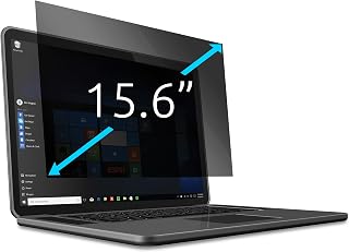 Kensington Privacy Screen Filter for 15.6'' 16:10 Laptops, 2-Way Removable Protector, Reversible Screen Cover with Anti-Glare and Blue Light Reduction to Prevent Eye Strain - 628968