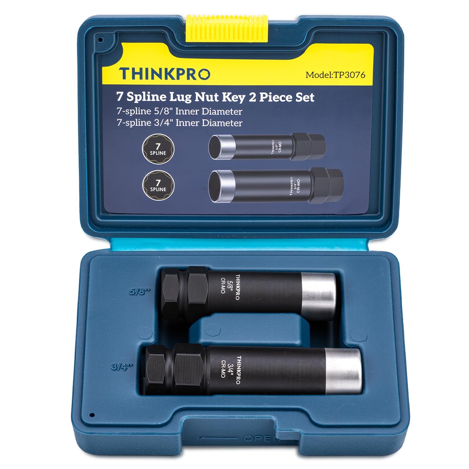 Photo 1 of Thinkpro 7 Spline Lug Nut Key Set 2 Piece