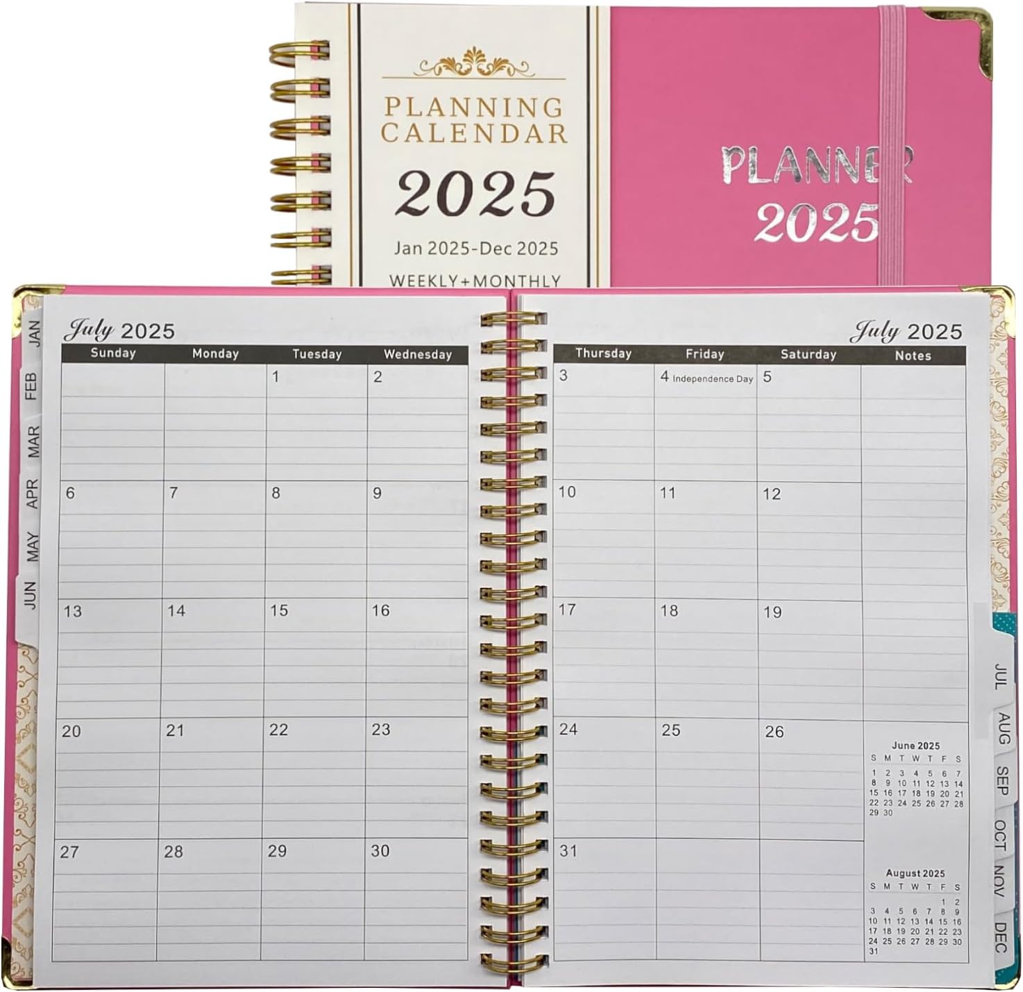2025 Planner, 2025 Weekly Monthly Planner, Daily planner