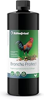 Röhnfried Broncho Protect 500 ml pour optimiser les voies respiratoires de la volaille.