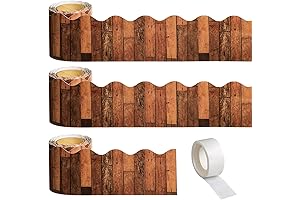 Rustic Dark Wood Bulletin Board Trim Borders