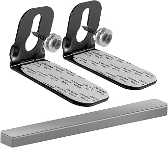 Universal Soundbar Wall Mount Bracket for Samsung, Polk Audio, Vizio, JBL, Bose, LG, Sony, Klipsch, ONN, Yamaha, TCL Sound Bar Brackets