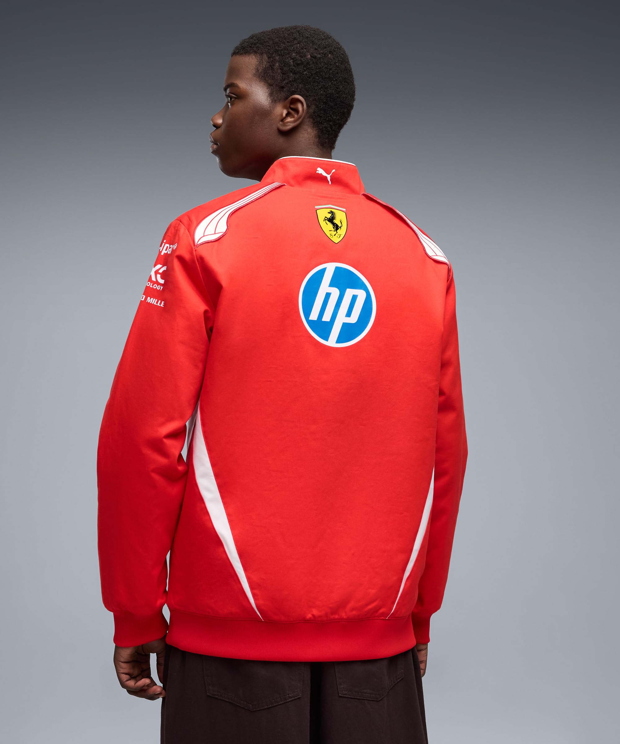 PUMA Scuderia Ferrari F1 2026 Giacca Racing Team Uomo - Rosso