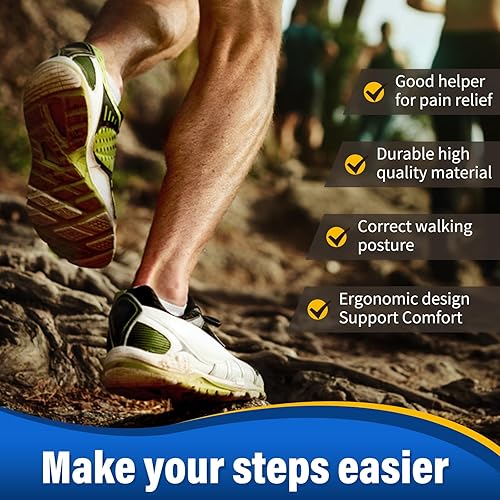 Miniatura 5 de Plantillas de pies para fascitis plantar Soportes de arco-8020.., Azul