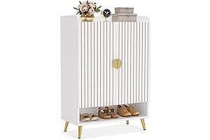 Tribesigns Shoe Cabinet with Doors: The Ultimate Shoe Storage Solution