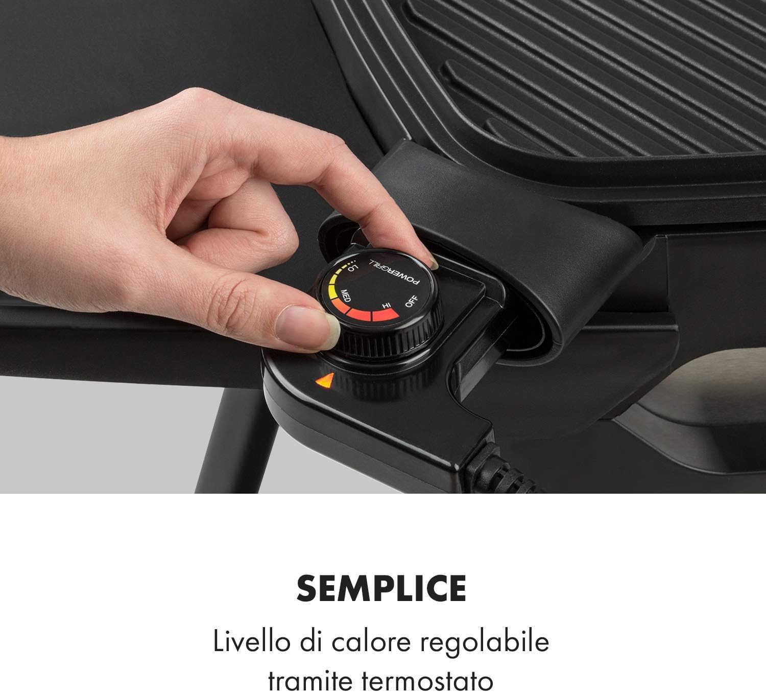 KLARSTEIN Gatsby - Grill Elettrico, 2000W, EasyGrill Concept, Piastra: 40x36 cm in Alluminio Pressofuso Antiaderente, Tavoli Laterali: 20 x 32 cm, Termostato, Ruote, Nero KLARSTEIN Gatsby - Grill Elettrico, 2000W, EasyGrill Concept, Piastra: 40x36 cm in Alluminio Pressofuso Antiaderente, Tavoli Laterali: 20 x 32 cm, Termostato, Ruote, Nero