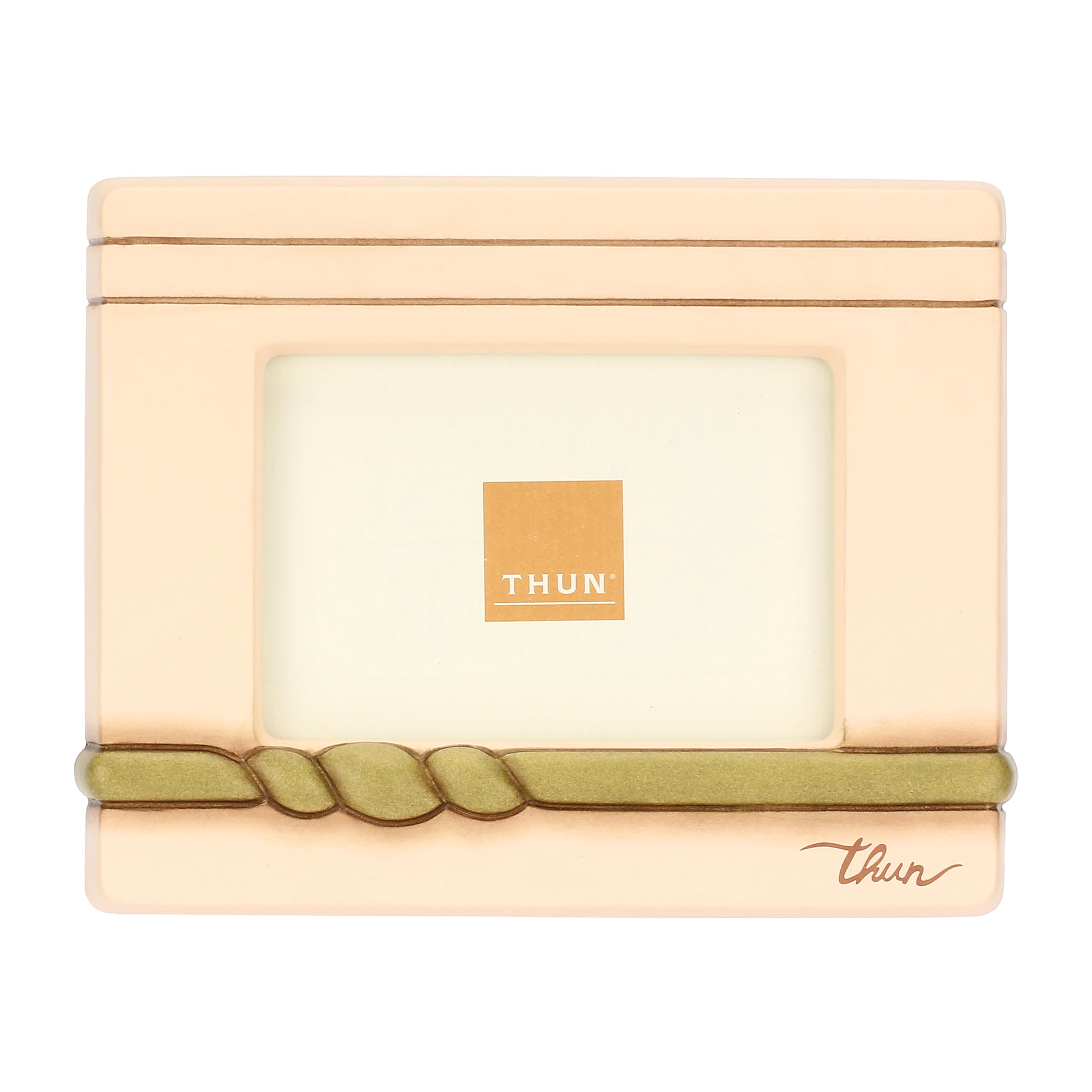 THUN - Portafoto in ceramica Sublime, piccolo - Ceramica,17,4x2,4x13,6 cm