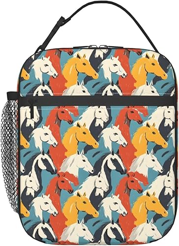 Miniatura 20 de Lonchera Galaxy con aislamiento térmico para niños, niñas, niños y mujeres, contenedores reutilizables para mujeres y hombres, bolsa de almuerzo