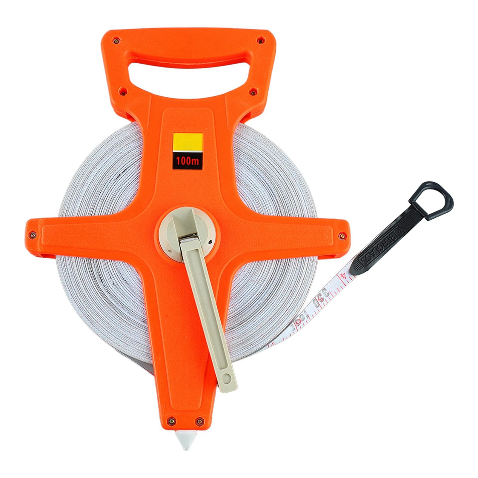 Cinta Métrica de Fibra de Vidrio de 100 Metros de Largo Medida Handyman Lands Cinta Métrica para Manguera