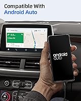 Vista 5 de SUNGUY Cable USB C Android Auto de 0.5 pies/6 pulgadas, 10 Gbps USB C 3.1 Gen 2 Transferencia de datos, cable USB A a USB C CarPlay de carga rápida