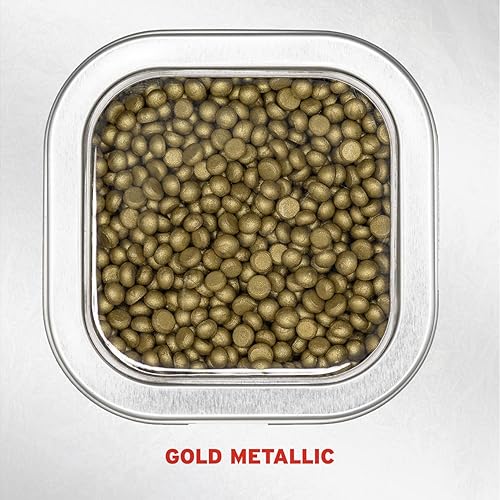 Miniatura 3 de Blended Waxes Inc - Cera de sellado de letras  Cuentas de cera  Se adhiere al papel metal plástico y vidrio  48 onzas dorado metálico