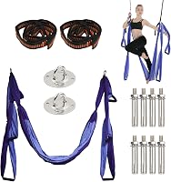 Fangehong Yoga Függőágy 2,5m Antigravitációs Lógó Hinta Nylon Kötélkészlet Felszereléssel 1