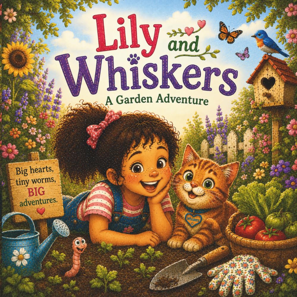 Lily and Whiskers: A Garden Adventure About Curiosity, Friendship, and Nature’s Tiny Wonders