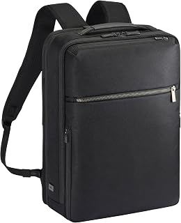 [エースジーン] ビジネスリュック ガジェタブルSF B4サイズ収納可能 15.6inchPC収納 19L エキスパンド(容量拡張) ２気室 No.68785