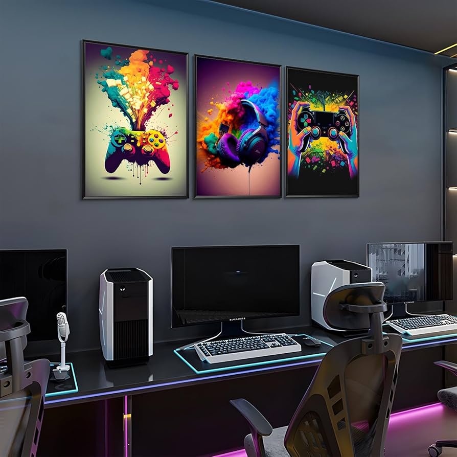 game room wall decorâ