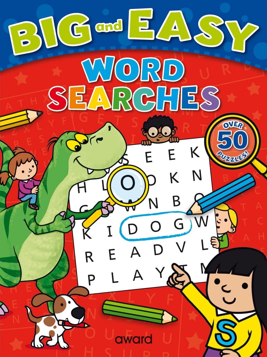 Big and Easy Word Searches (dinosaur)
