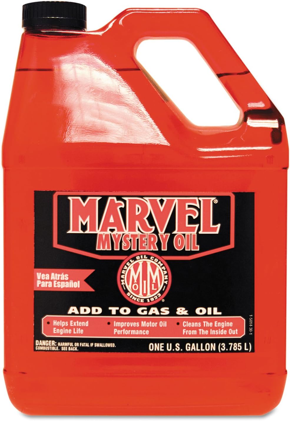 Marvel Mystery Oil Oil Additive, 1Gal, Red, Transparent