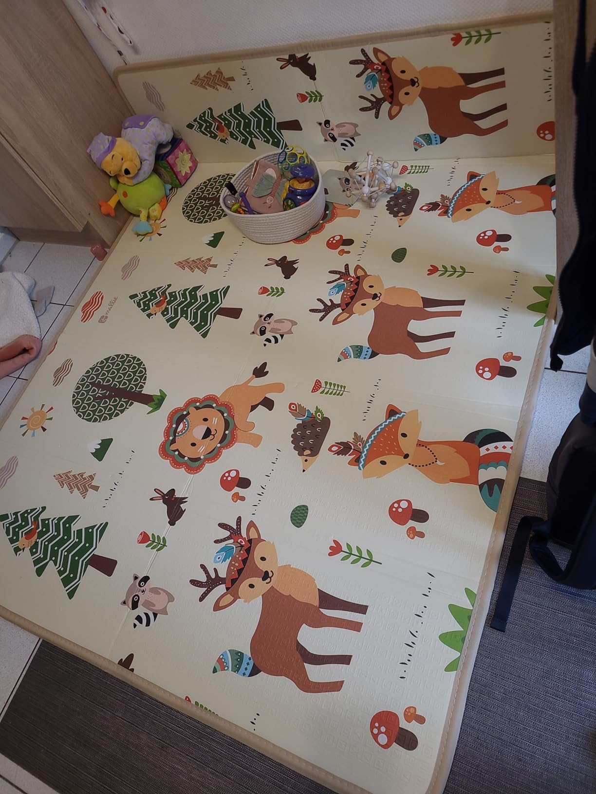 Faltbare Krabbelmatte