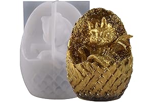 3D Novelty Silicone Dinosaur Dragon Candle Molds