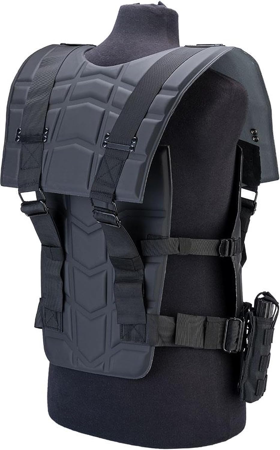 Evike Airsoft - Matrix Defender Low Profile Tactical Vest (Color: Black)