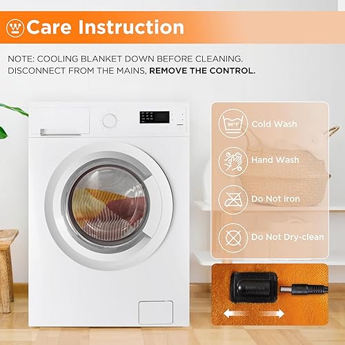 Miniatura 45 de Westinghouse Manta térmica para auto, manta eléctrica de 12 voltios para automóvil, camión, SUV, RV, manta térmica portátil para campamento, carbón