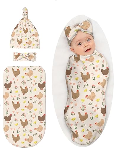 Miniatura 10 de Manta para envolver recién nacido con sombrero y lazo, saco de dormir suave, saco de envolver regalo para artículos de bebé de hongos, artículos de