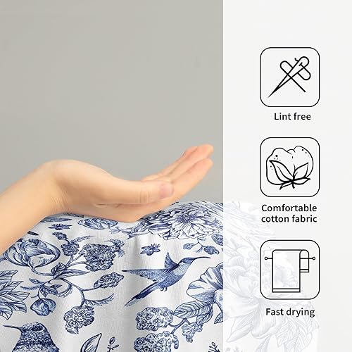 Vista 25 de Giwawa Toallas de mano de limón fresco de verano con estampado de frutas tropicales para baño, toalla de mano suave y absorbente, toalla de baño