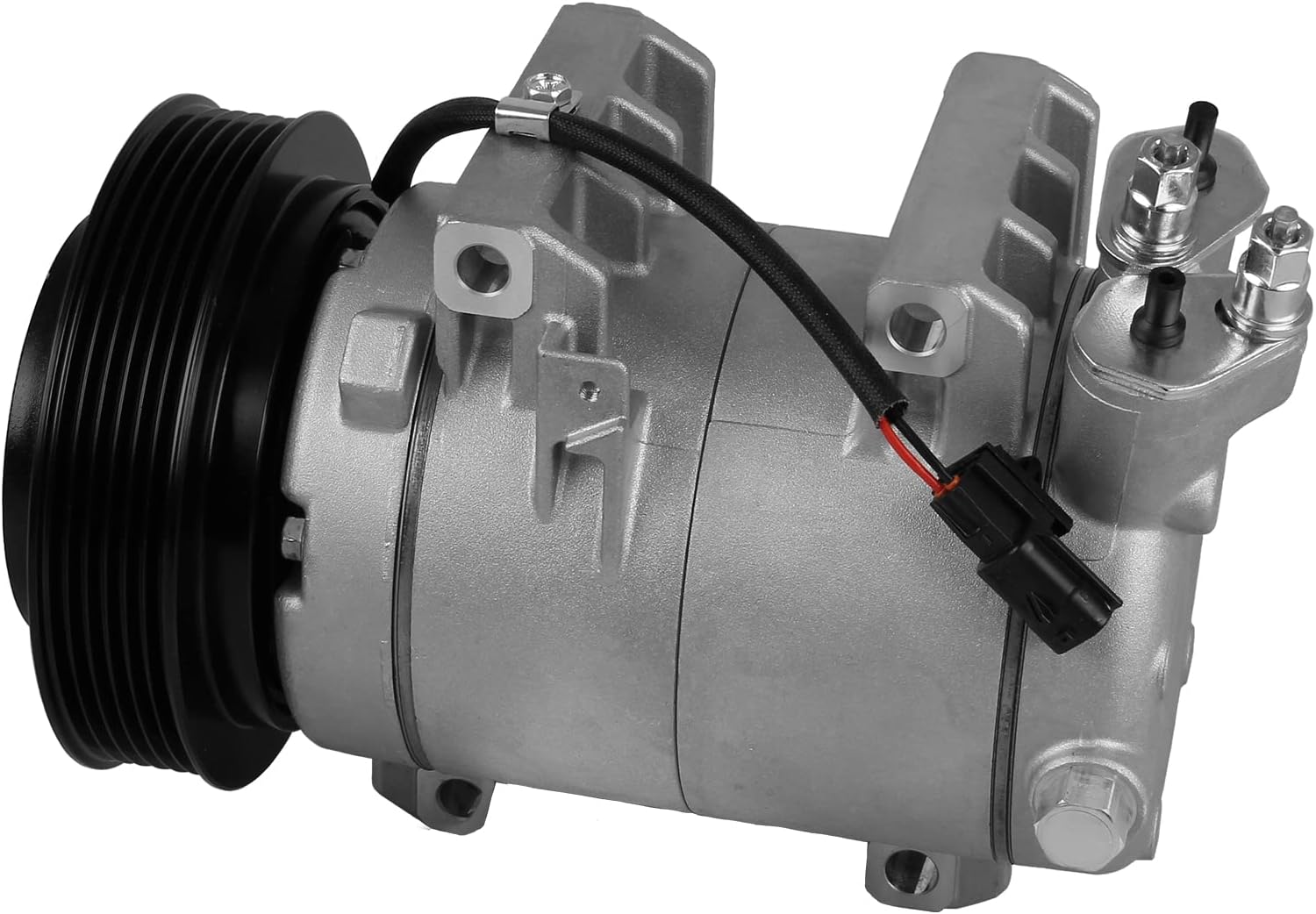 A/C Compressor with Clutch Compatible with 2008-2013 Nissan Rogue L4 2.5L