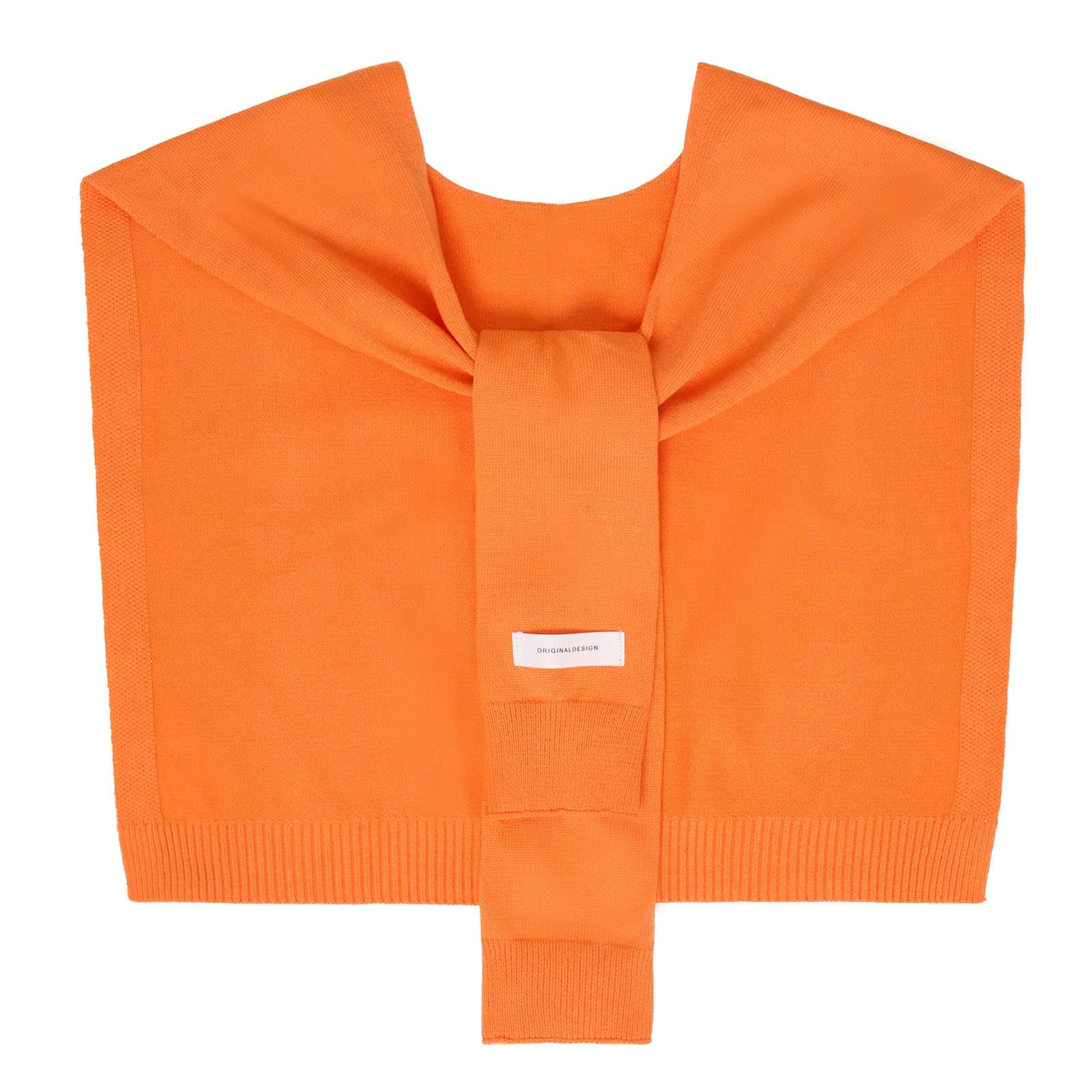 WaJuemy Sweater Shawl Wraps for Women Sweater Knitted Knotted Shawls Travel Casual Scarf Cape Shoulder Tops Fashion Wrap