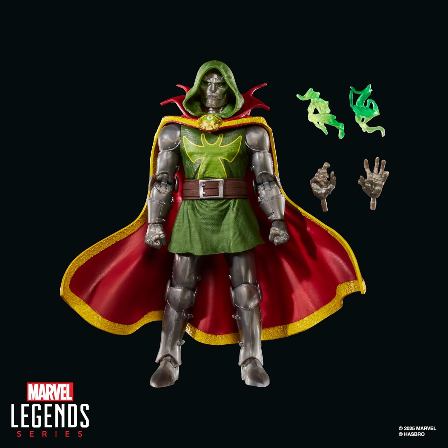 Marvel Legends Series Emperor Doom, Fantastic Four Comics Collectible 6-Inch Scale Action Figure