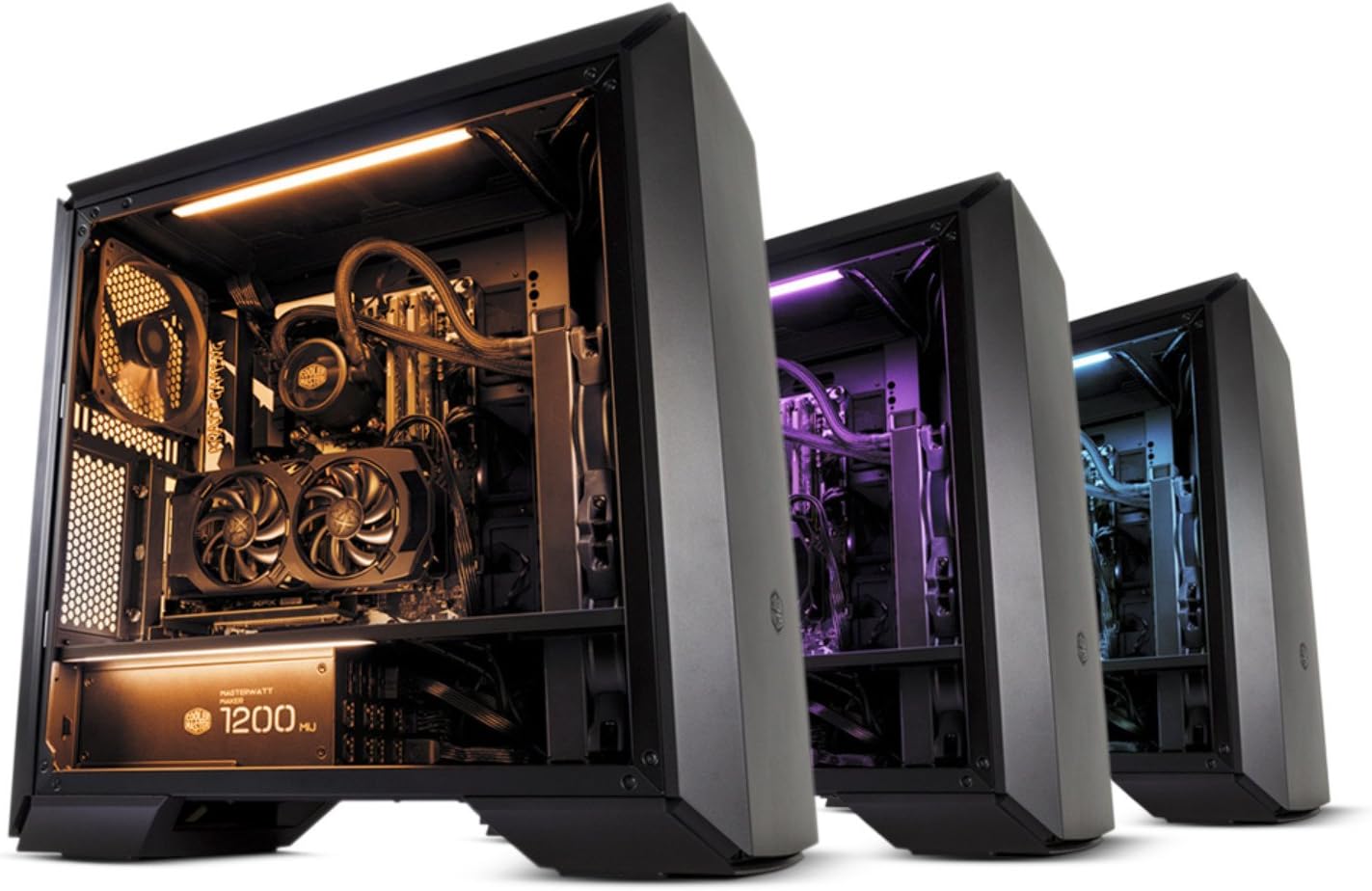 Cooler Master Accessory: Universal Magnetic RGB Lighting LED Strip 4 Pin RGB Connector for Computer Cases