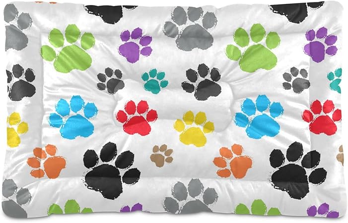 Review Paw Dog Cat Bed Washable Crate Pet Bed Anti-Slip Comfortable Dog Kennel Crate Mat for Indoor Small Medium Large Dogs, 18 x 24 Inch Review Paw Dog Cat Bed Washable Crate Pet Bed Anti-Slip Comfortable Dog Kennel Crate Mat for Indoor Small Medium Large Dogs, 18 x 24 Inch