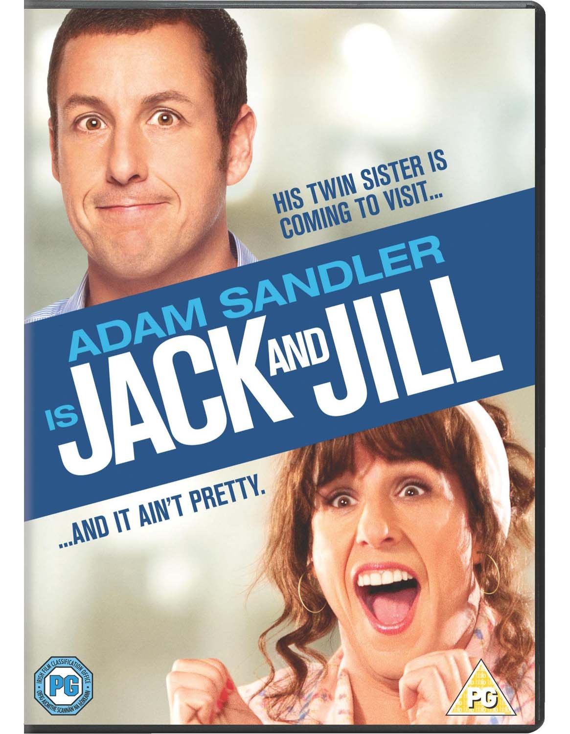Jack and Jill - Adam Sandler - PG - DVD - Tested & Working - Free P&P - VGC