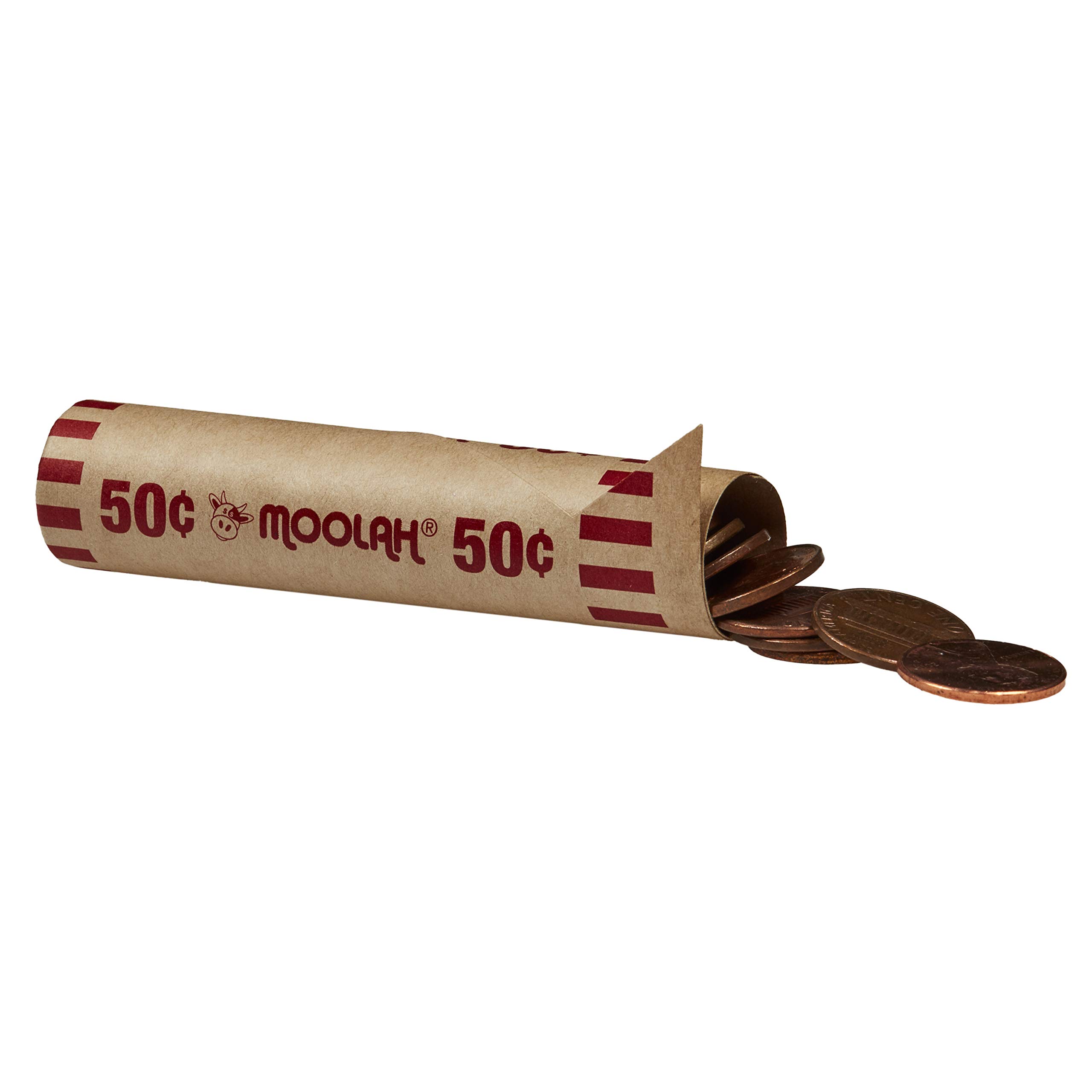 Moolah Preformed Penny Coin Wrappers, 1000 Count (7291001)
