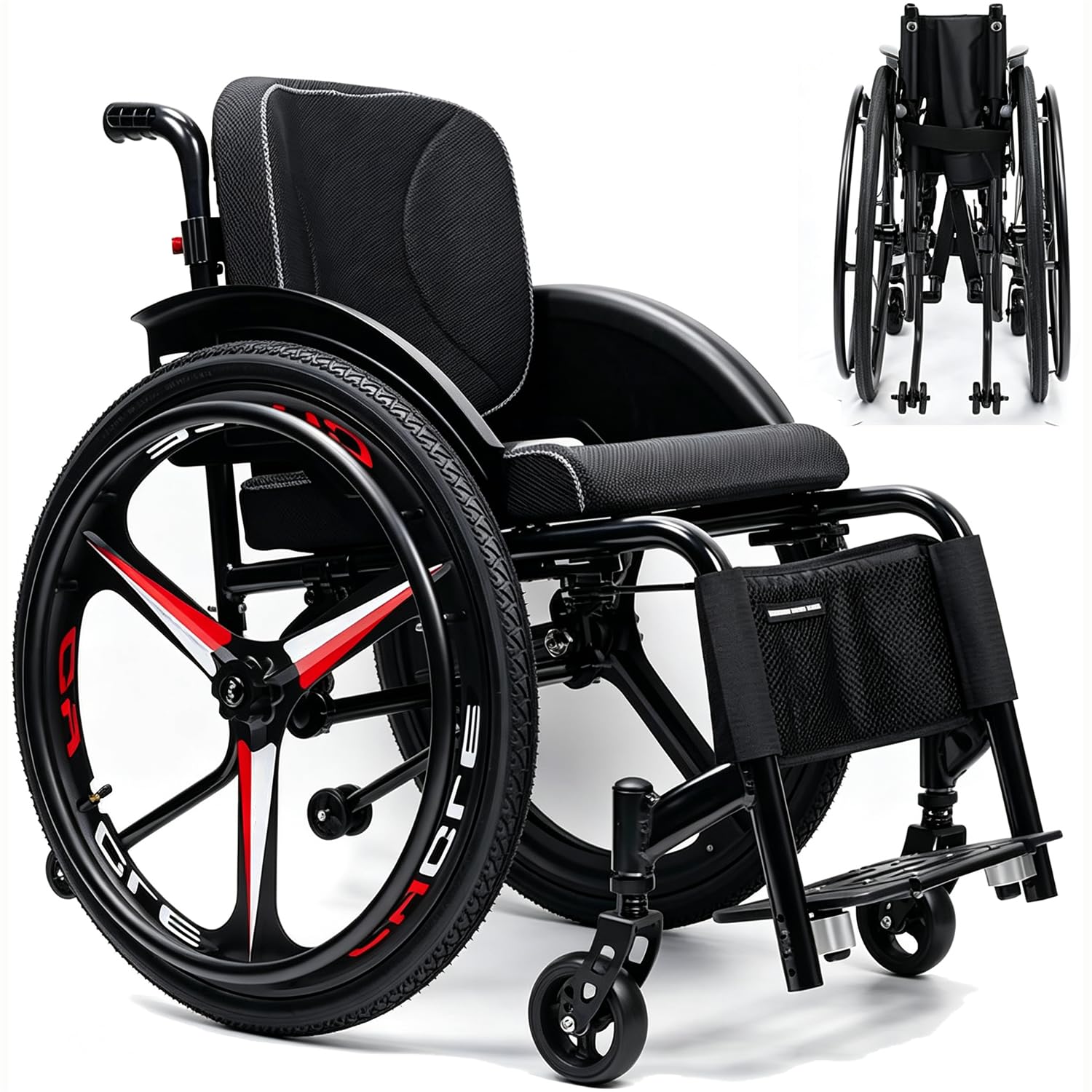Ultralekki Wózek Sportowy Seat40cm