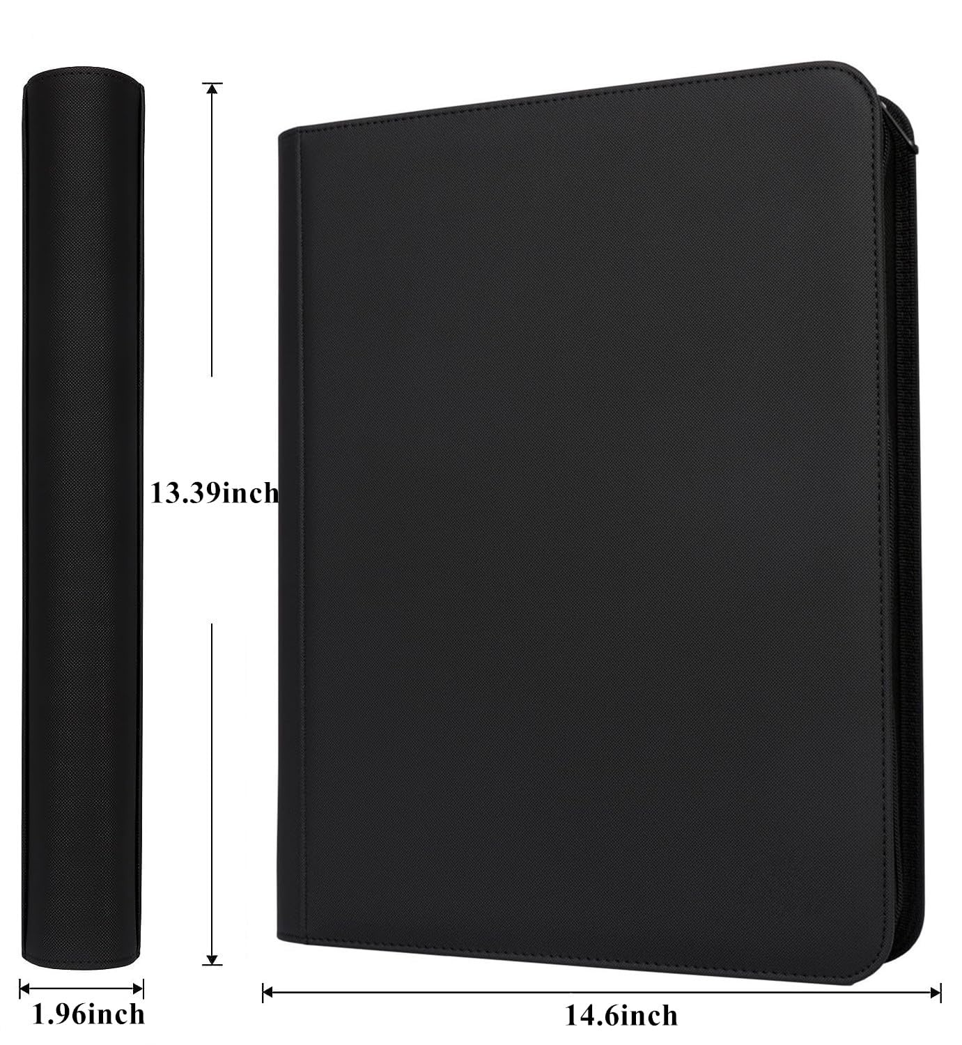 Amazon.com: 60 Pockets Graded Card Binder, Toploading PSA Slab Holder  Album, PU Leather Graded Card Storage Binder, Premium 6 Pocket PSA Card  Binder Album with Sleeves (Black) : Toys & Games