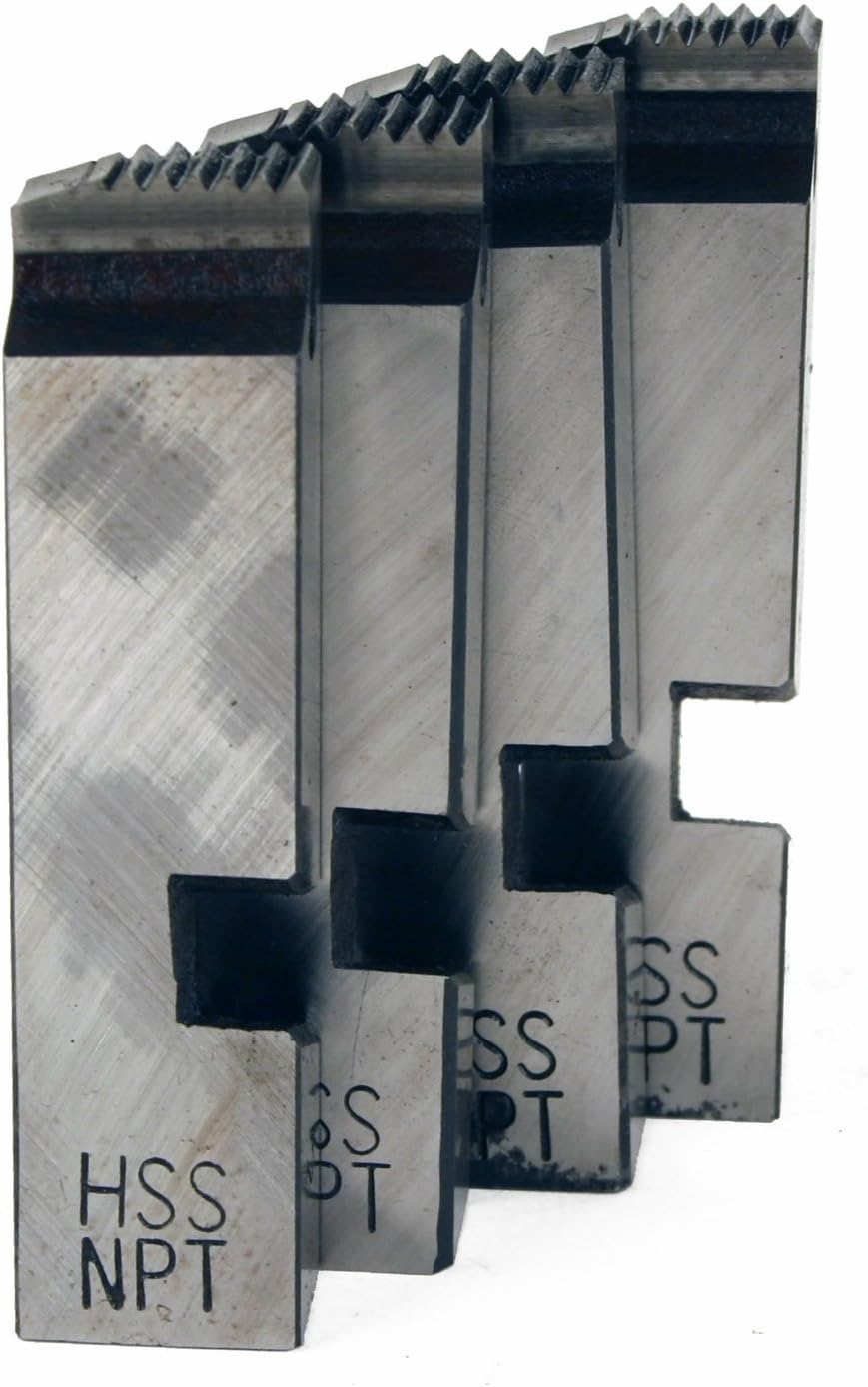 Steel Dragon Tools 1"- 2" HSS Pipe Dies for 6790 Pipe Threading Machine
