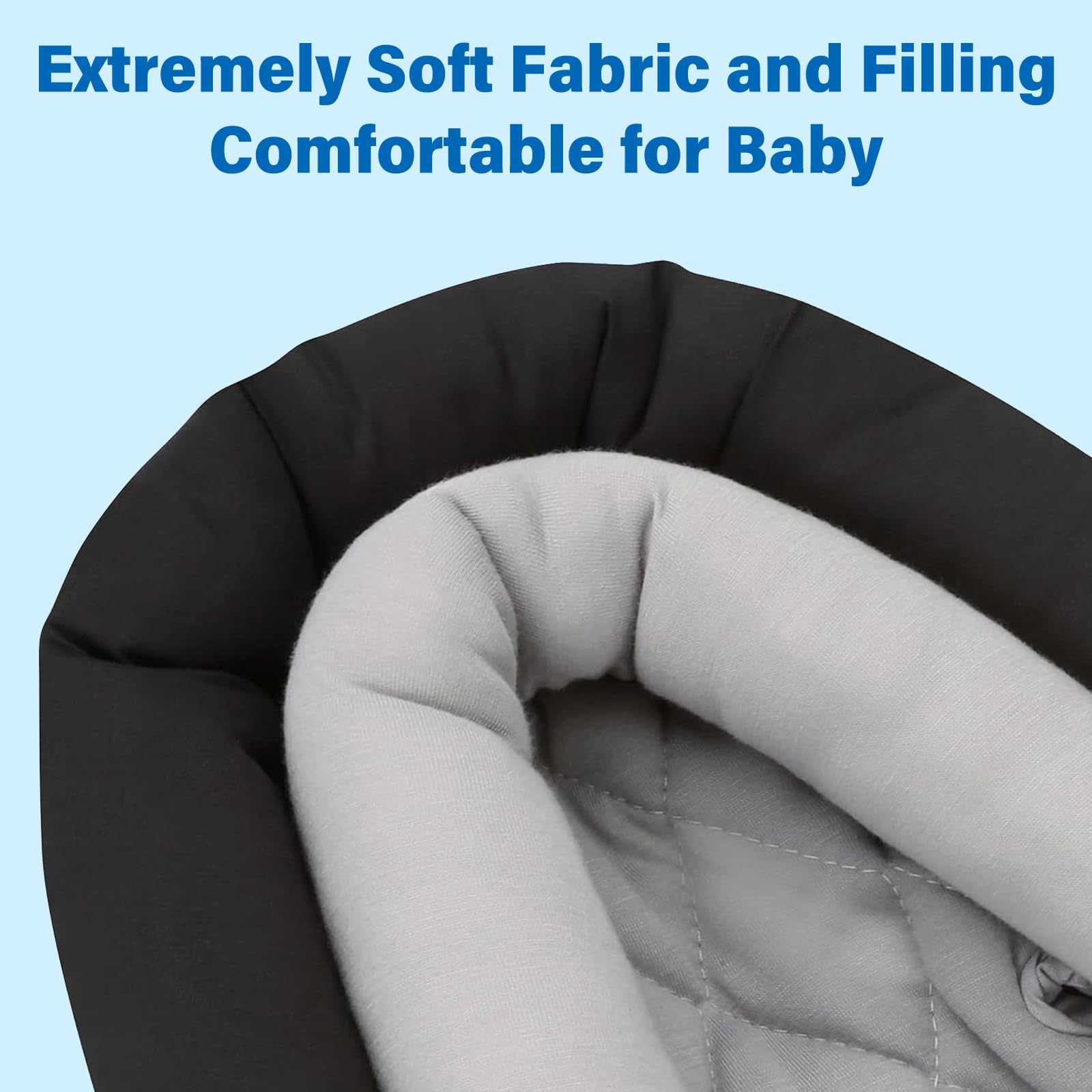 2 In 1 Baby Sitzverkleinerer, Autositz Kissen, Hochstuhl, Kinderwagen, Babyschale