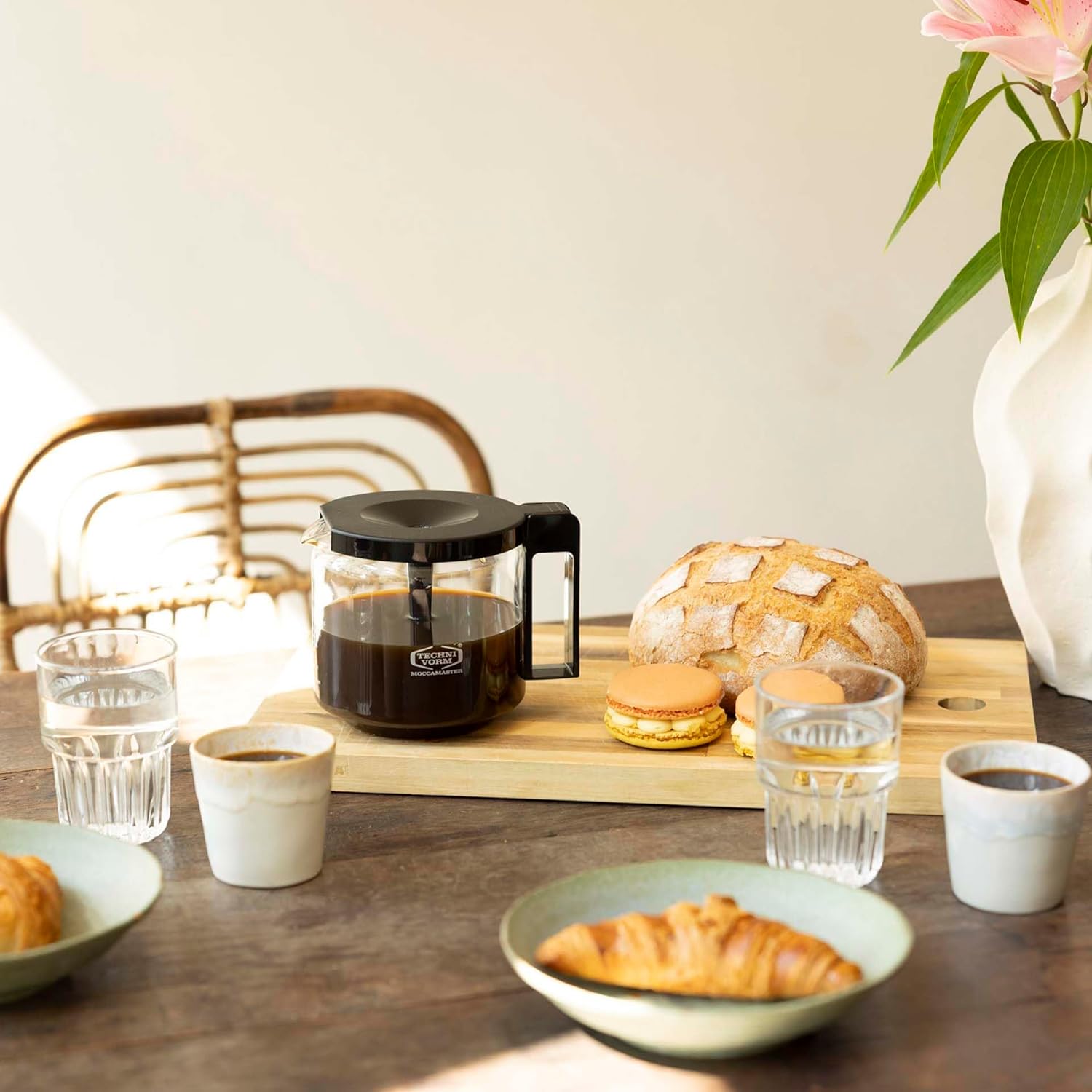 Technivorm 89830 1.25L Glass Carafe, for KBG Brewers, Clear/Black - Image 7