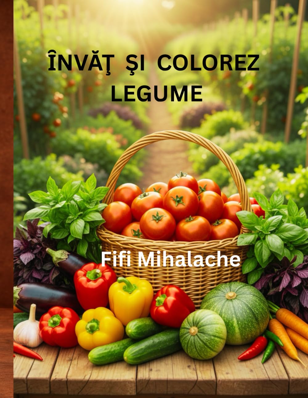 ȊNVĂŢ ŞI COLOREZ LEGUME: pentru copii cu varste cuprinse intre 4 - 10 ani