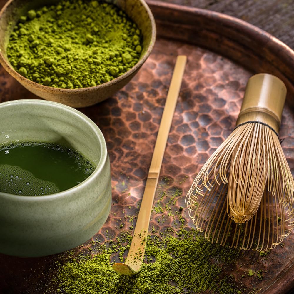 Juego de Té Matcha, Juego de Herramientas para Preparar Té Matcha, Batidor de Té